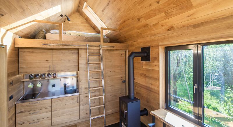 This Prefabricated Treehouse in Switzerland is Dream Home for Two Friends