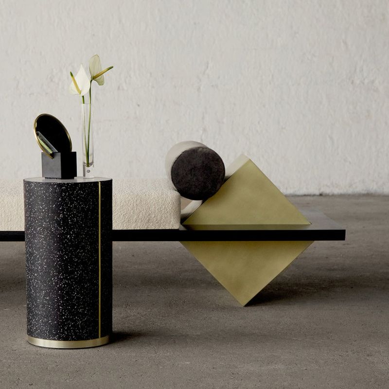 Coexist Daybed by Slash Objects is Combination of Different Materials