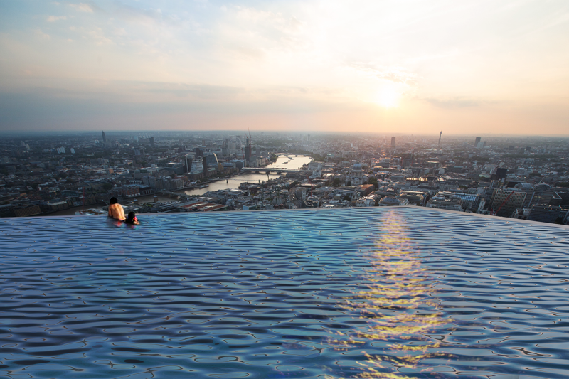 London to Have World’s First Infinity Pool on the Top of a 55-storey building 