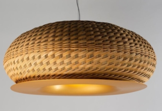 Cristián Mohaded Designs Valle Woven Simbol Basket Lamps for Minimo