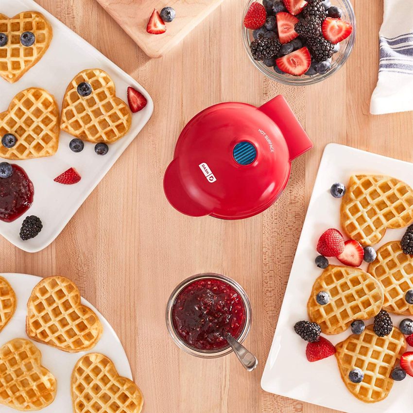 Dash Mini Heart Waffle Maker