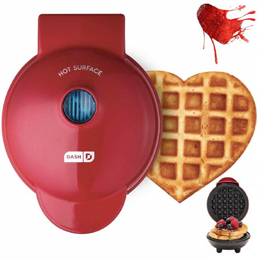 Dash Mini Heart Waffle Maker