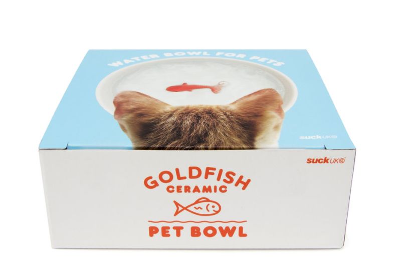 Goldfish Pet Bowl by Suck UK will Fool Your Cats 
