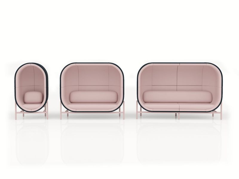 Kateryna Sokolova Designs Capsule Office Furniture Pod for Casala