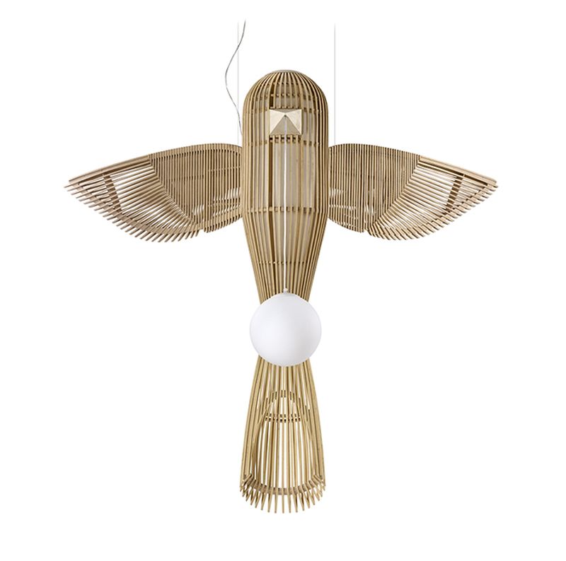 LZF Lamps Releases New Bird-Shaped Suspension Lamp from its Life-Size Family 