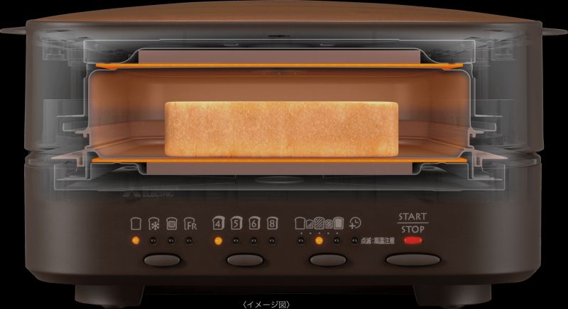 Mitsubishi Electric’s Bread Oven Bakes The Perfect Toast 