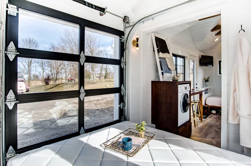 Custom-built by tiny home builder Modern Tiny Living