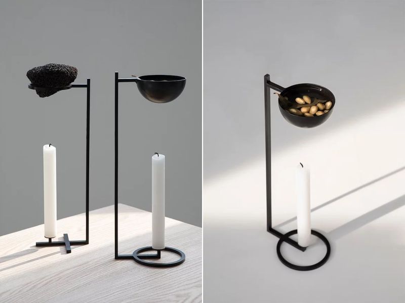 Nostalgia Candleholder by Sanna Völker Doubles as Aroma Diffuser