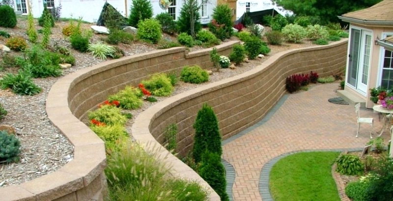 Retaining Walls for Backyard