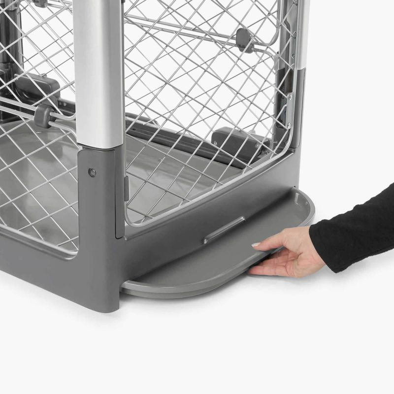 Revol Dog Crate Folds Flat for Easy Storage and Transportation 