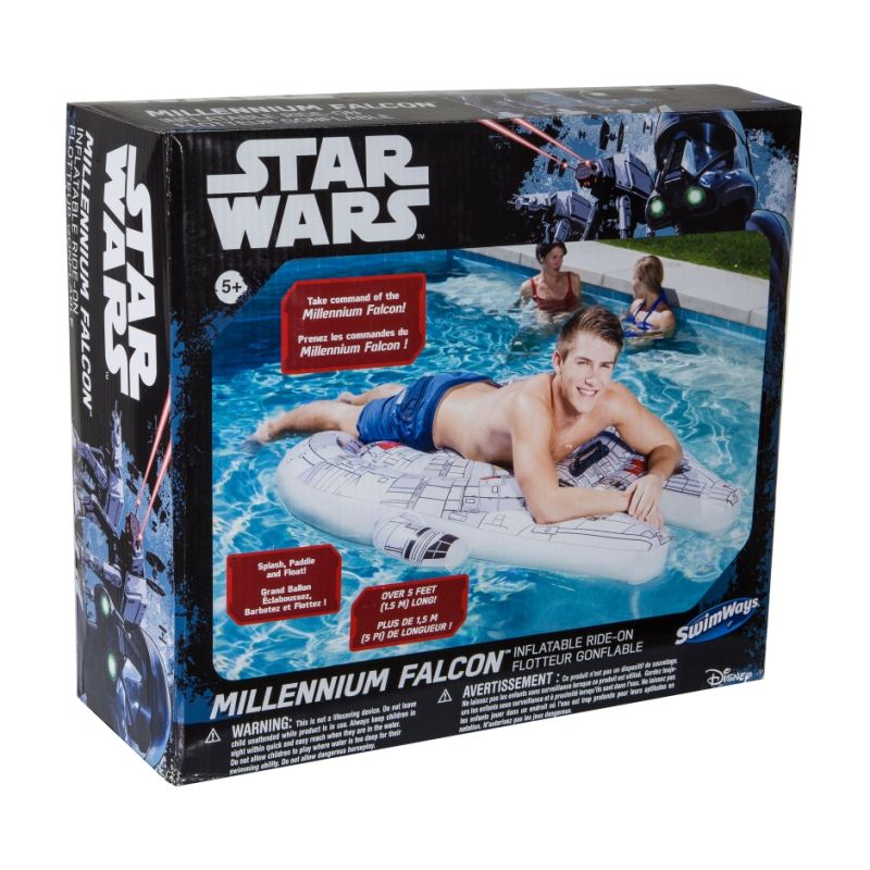 SwimWays’ Millennium Falcon Pool Float is Ideal Summer Gift for Star Wars Fans