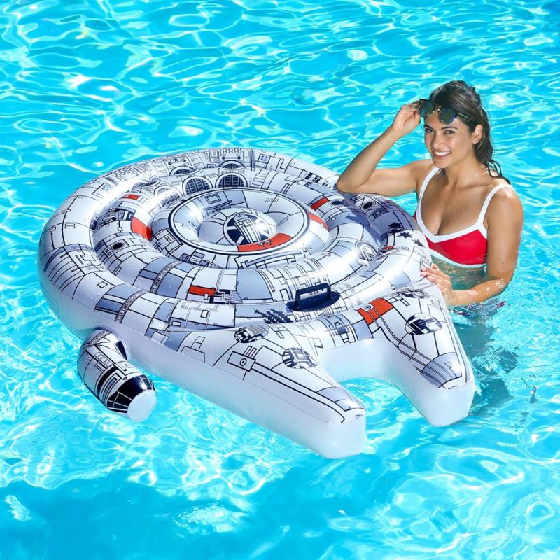 SwimWays’ Millennium Falcon Pool Float is Ideal Summer Gift for Star Wars Fans