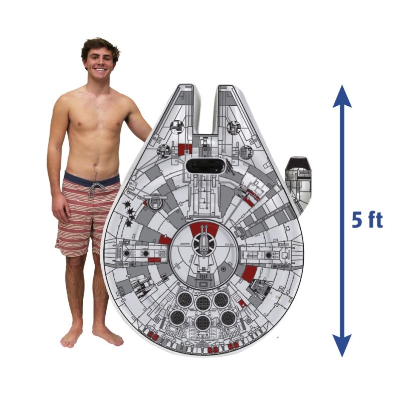 SwimWays’ Millennium Falcon Pool Float is Ideal Summer Gift for Star Wars Fans