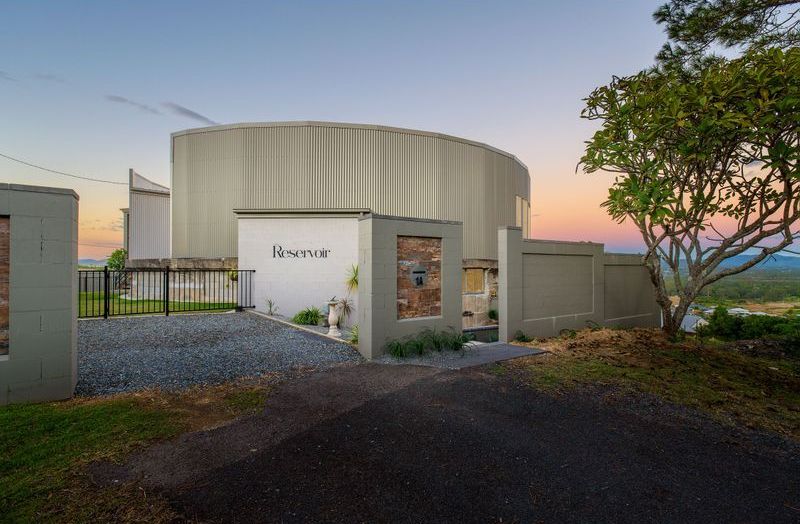 This Water Tank Converted into Luxury Home in Gympie, Australia is Out for Sale