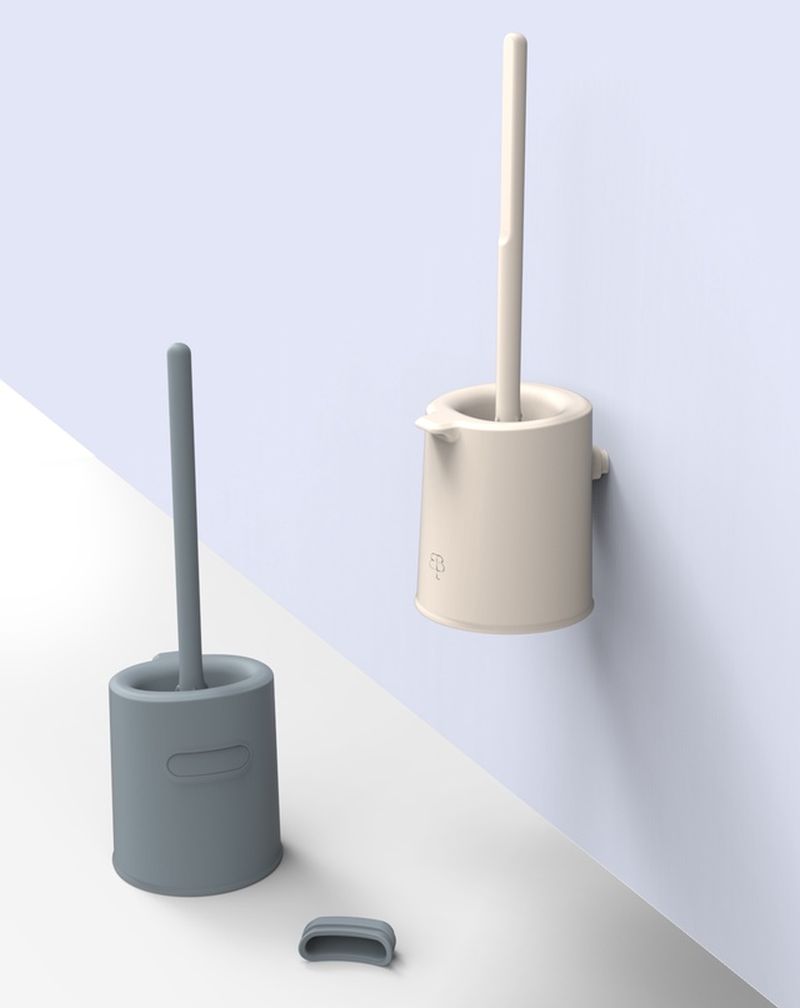 bbb La Brosse : The Eco-Designed Toilet Brush by Biom Paris 