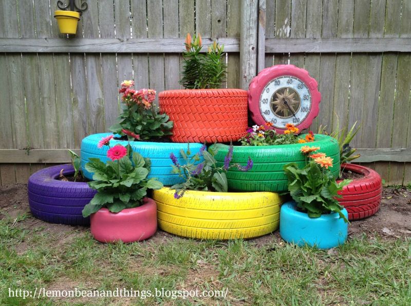 Creative planter ideas for small garden 