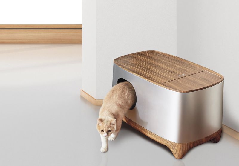 iKuddle Auto-Pack and Self-Cleaning Litter Box is A Must for Cat Owners