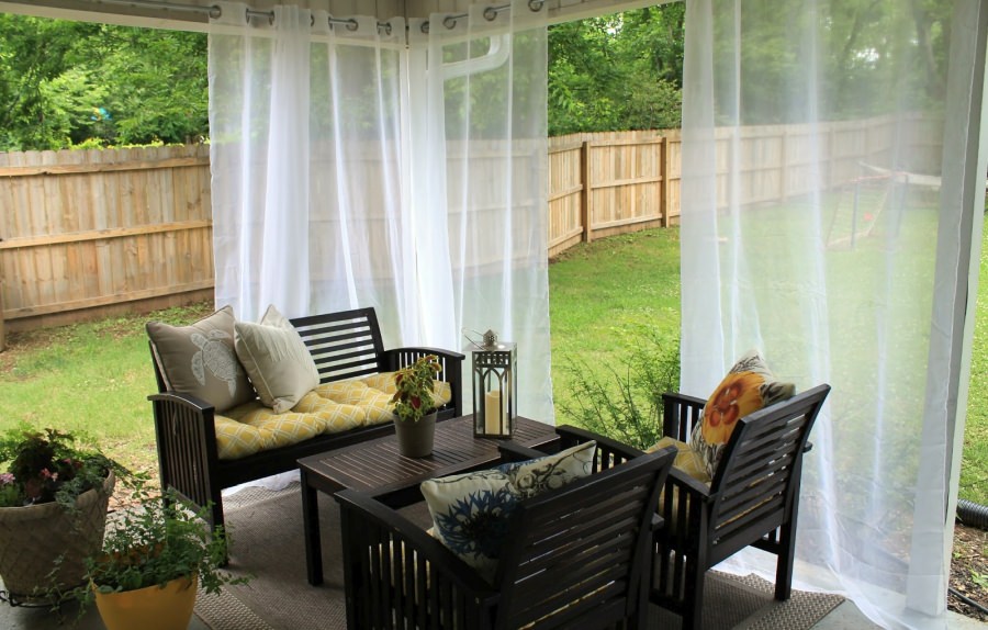 outdoor curtains design