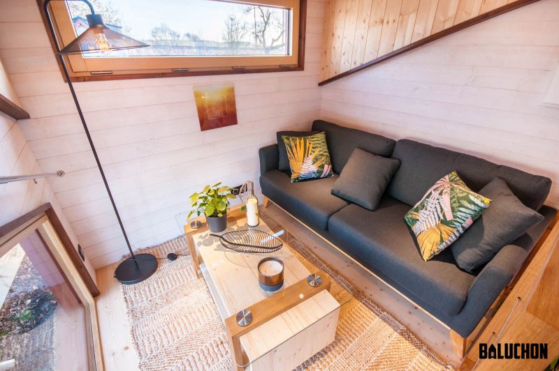 Baluchon Builds Treasure Island Tiny House for Marie and Pierrick