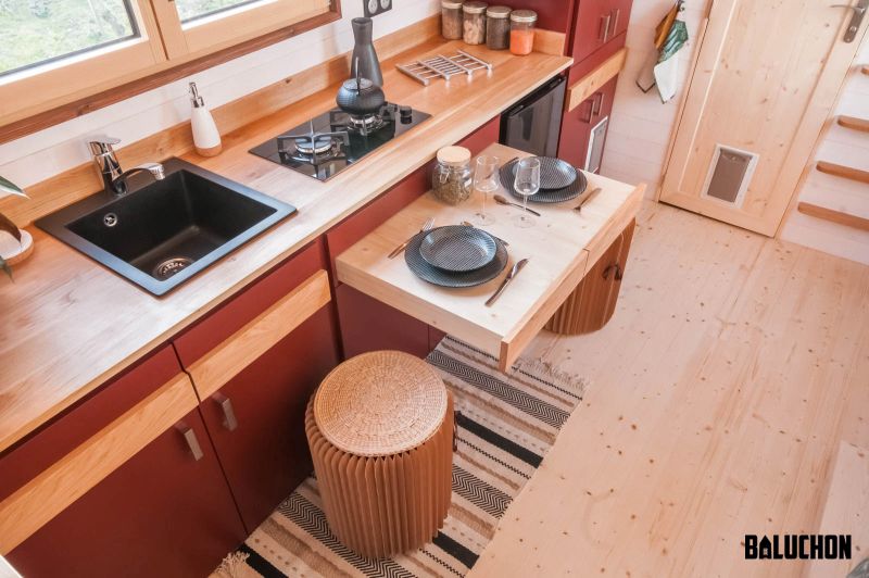 Baluchon Builds Treasure Island Tiny House for Marie and Pierrick