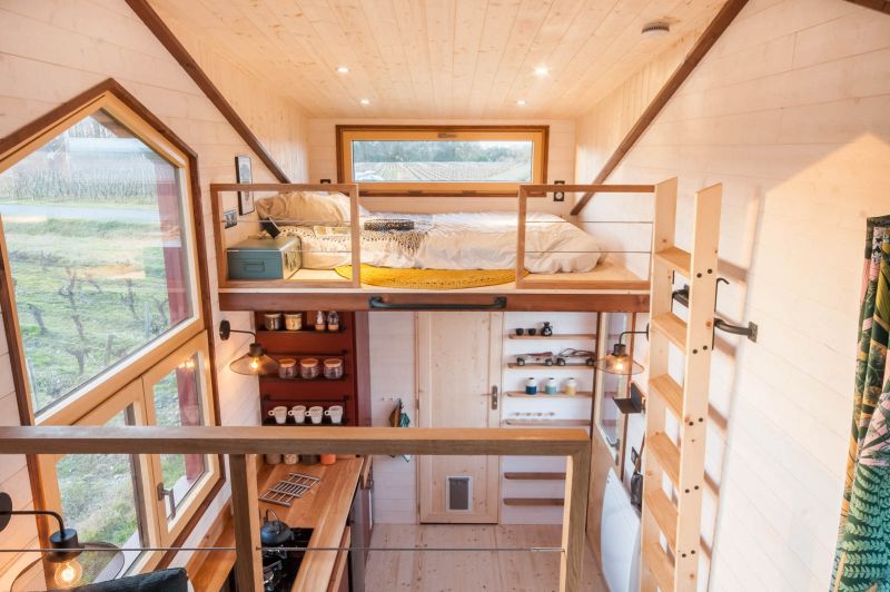 Baluchon Builds Treasure Island Tiny House for Marie and Pierrick