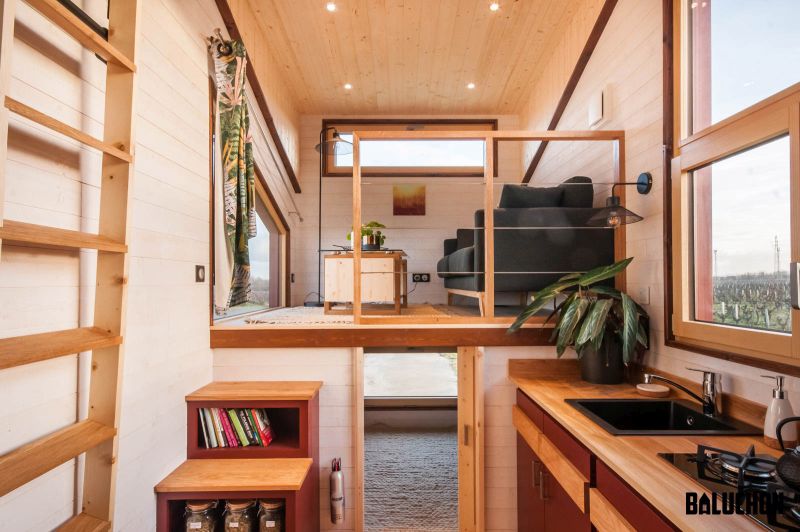 Baluchon Builds Treasure Island Tiny House for Marie and Pierrick