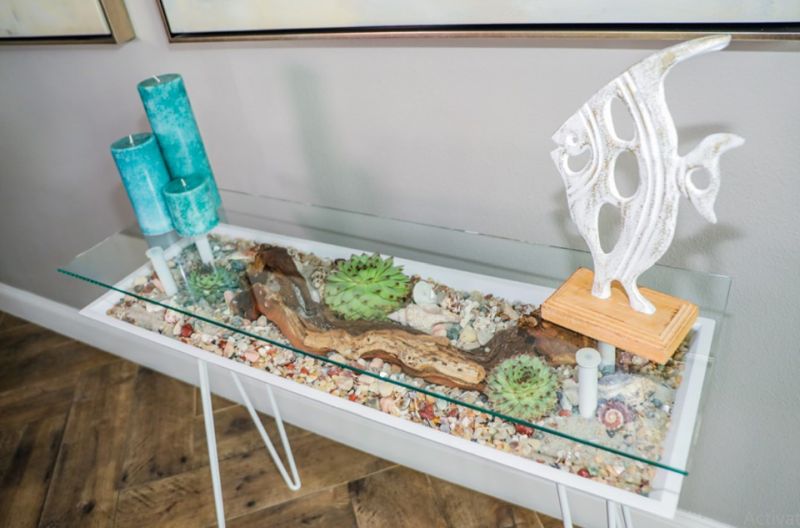 BloomingTables: A Beautiful Table with Built-In Succulent Planter