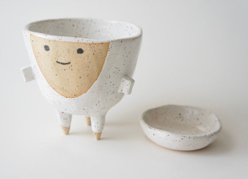 Handcrafted Ceramic Planter by Abby Ozaltug