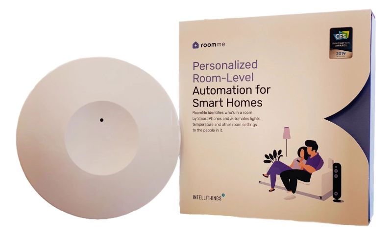 RoomMe отслеживает местоположение вашего телефона для активации персонализированных настроек умного дома
