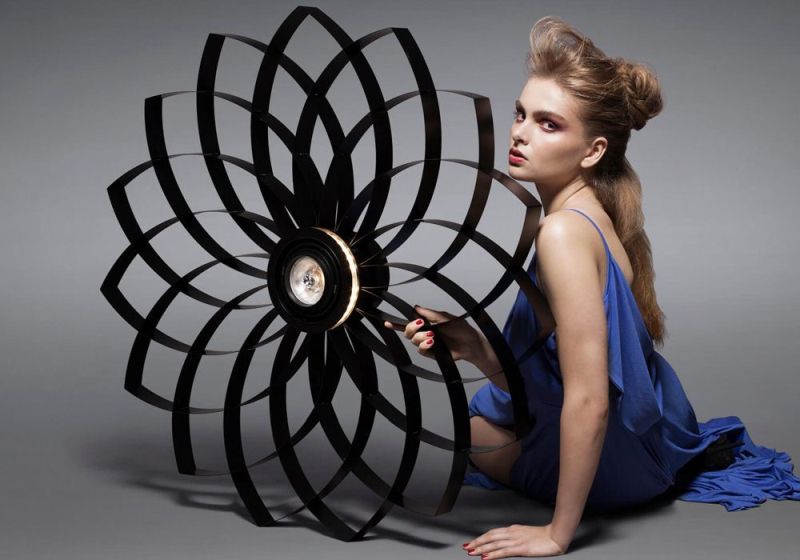 Exquisite Collection of Dahlia Lamp by Jasper van Grootel