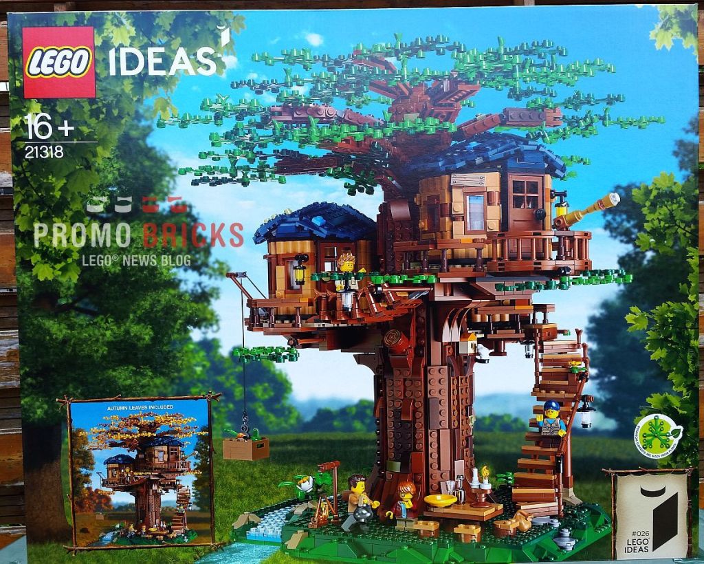 Official LEGO Ideas Treehouse Set at LegoLand