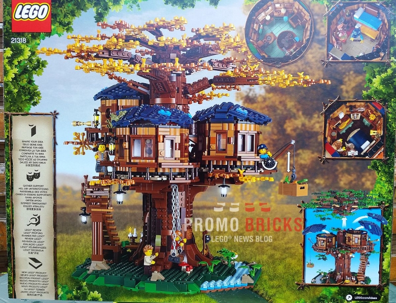Official LEGO Ideas Treehouse Set at LegoLand