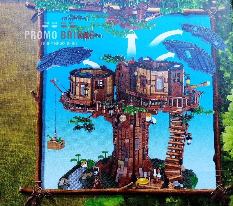 Official LEGO Ideas Treehouse Set at LegoLand