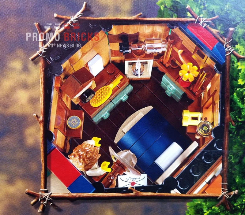 Официальный набор домиков на дереве LEGO Ideas в LegoLand