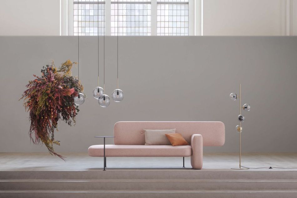 Santiago Bautista Designs Pebble Sofa with Modular Functionality