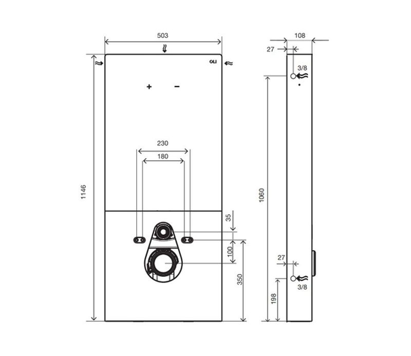 QR-Total Touchless Sanitary Module by OLI