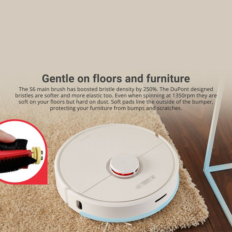 Roborock S6 Robotic Vacuum Cleaner Now Available in US 