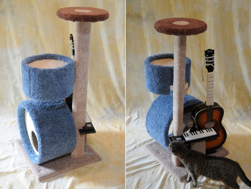 SQUARE Paws Makes Cat Thrones, Watchtowers, and More