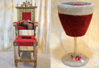 SQUARE Paws Makes Cat Thrones, Watchtowers, and More