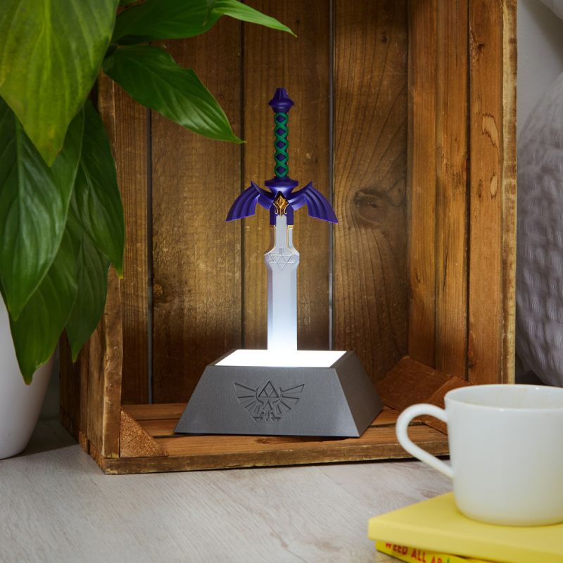 Seal the Darkness with Zelda’s Master Sword Table Lamp