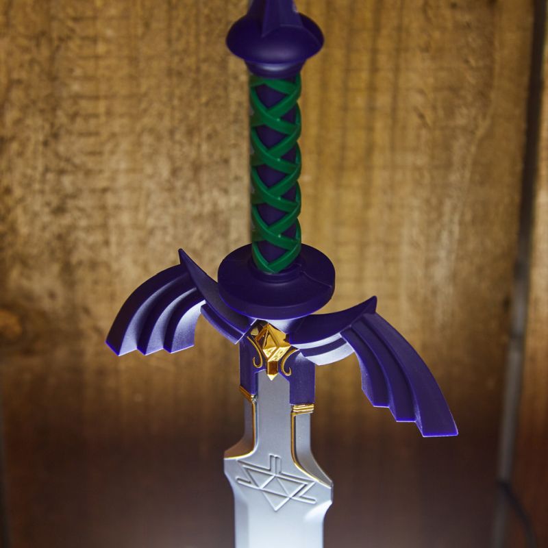 Seal the Darkness with Zelda’s Master Sword Table Lamp