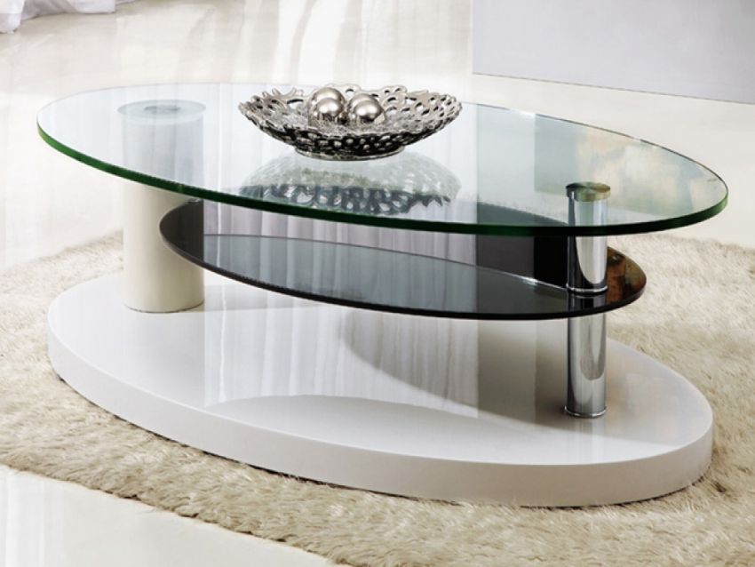 Glass Coffee Tables Ing Guide Best, 50 Inch Round Glass Coffee Table
