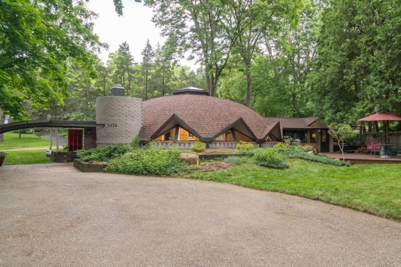 This Dome Home in Madison,Wisconsin can be Yours for $449K