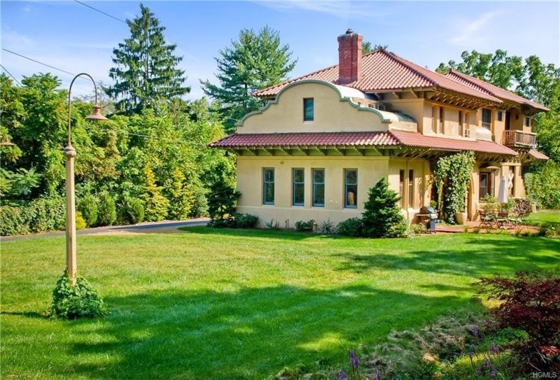 This Old Train Station Converted into a Home in New York is Up for Sale 