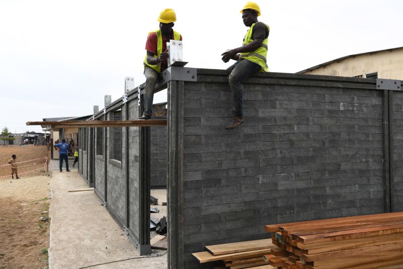 UNICEF's Initiative to Build Classrooms from Recycled Plastic Bricks in Ivory Coast