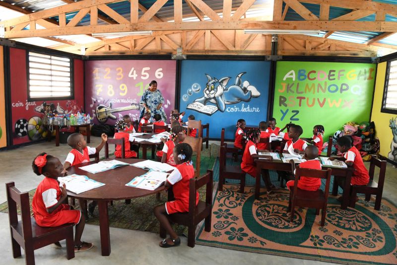 UNICEF's Initiative to Build Classrooms from Recycled Plastic Bricks in Ivory Coast