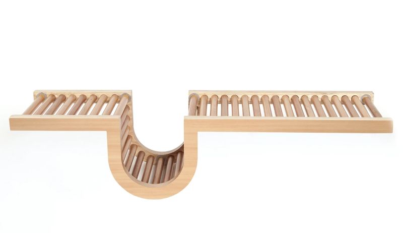 Wave Shelf by Oliver Haslegrave for TORTUGA Living