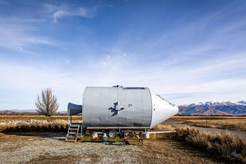 You can Rent This Apollo Spaceship Replica in New Zealand on Airbnb 