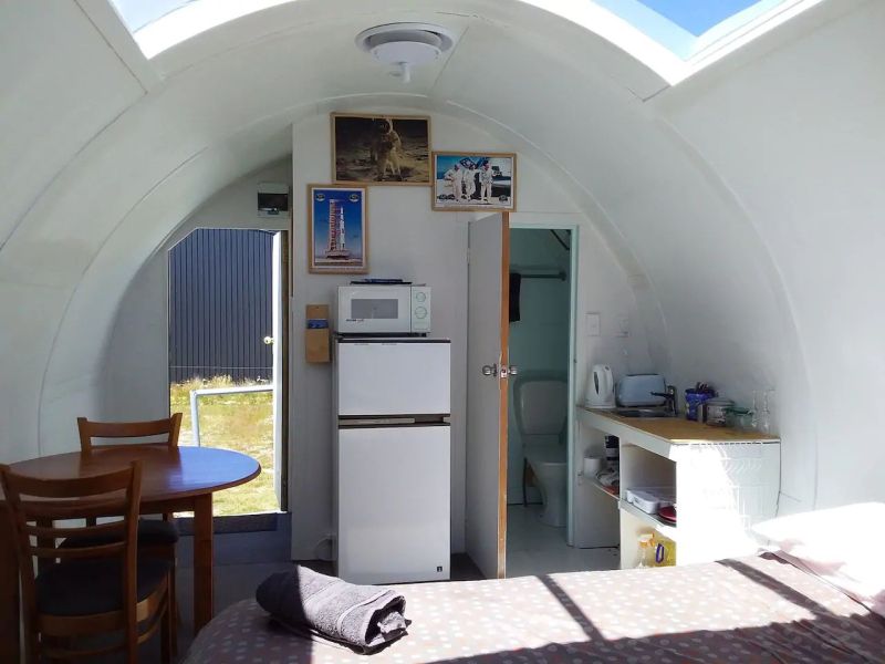 You can Rent This Apollo Spaceship Replica in New Zealand on Airbnb 