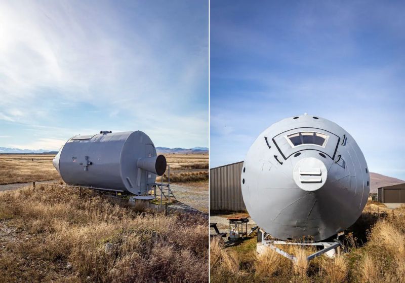 You can Rent This Apollo Spaceship Replica in New Zealand on Airbnb 